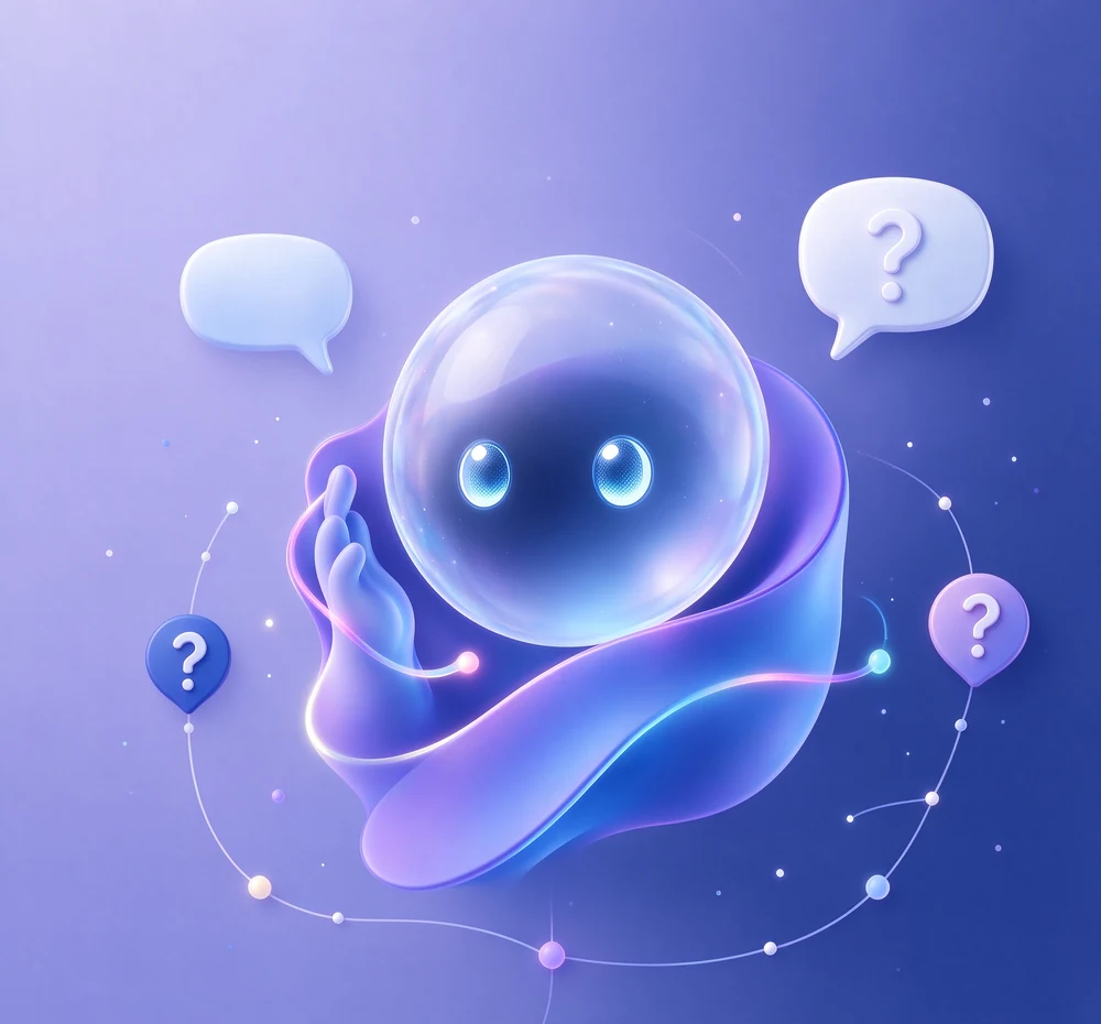 SoulAI品牌介绍：紫色AI伙伴与中文对话互动